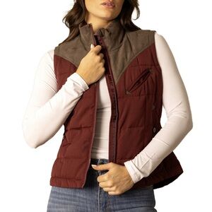 NEW KIMES RANCH WOMEN'S LENORA ZIP-UP PUFFER VEST